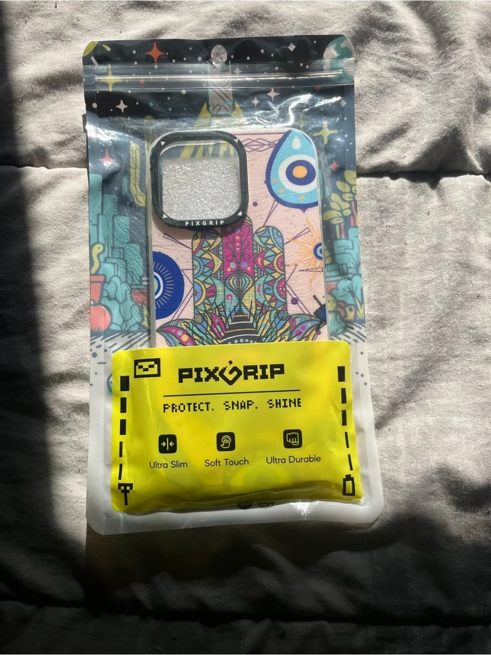 PIXGRIP Hamsa Hand “Evil Eye” Phone Case